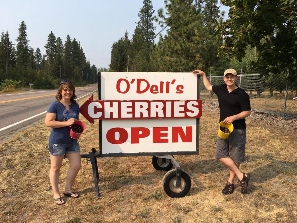 Farmers O'Dell u-pick orchard